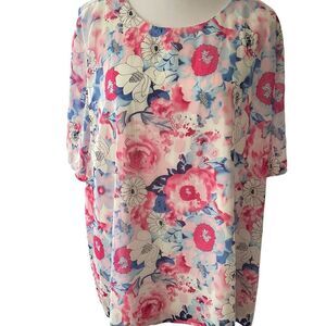 Floral Print Women's Top